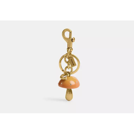 Breloque pour sac en forme de champignon