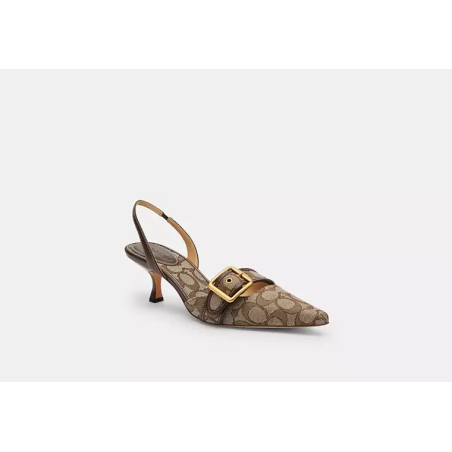 Chaussure à Bride Arrière Margot En Jacquard Exclusif