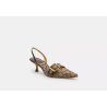 Chaussure à Bride Arrière Margot En Jacquard Exclusif