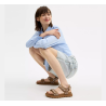 Sandale Brynn En Jacquard Exclusif Avec Cristaux