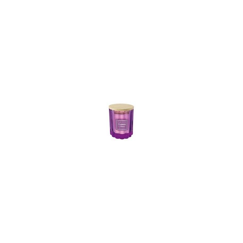bougies bio violette