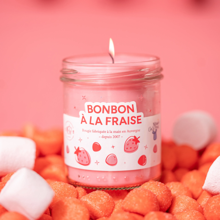 Bougie bio senteur vanille